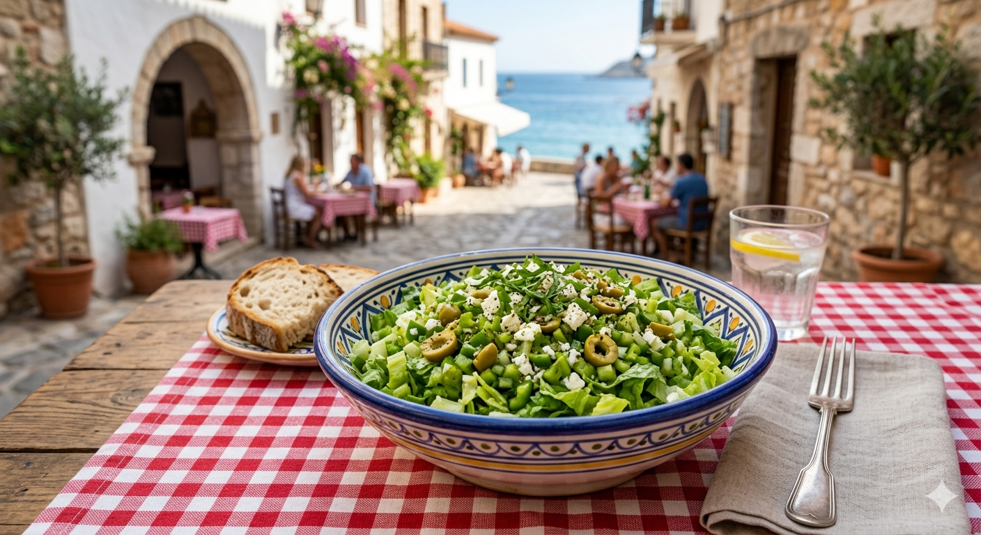 Discover our Green Greek Salad: a vibrant, crunchy twist on a classic. Small-chopped for big flavour,
